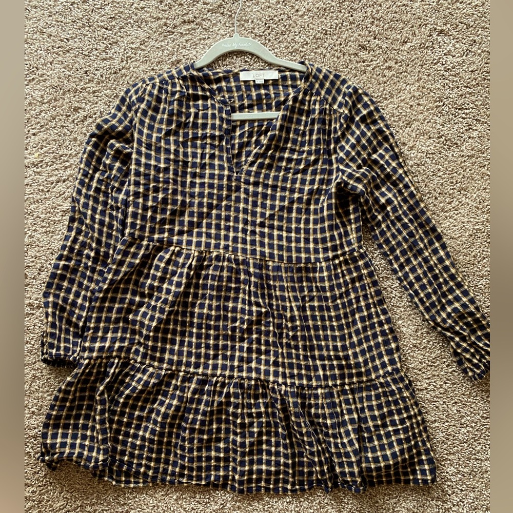 Plaid Swing Dress